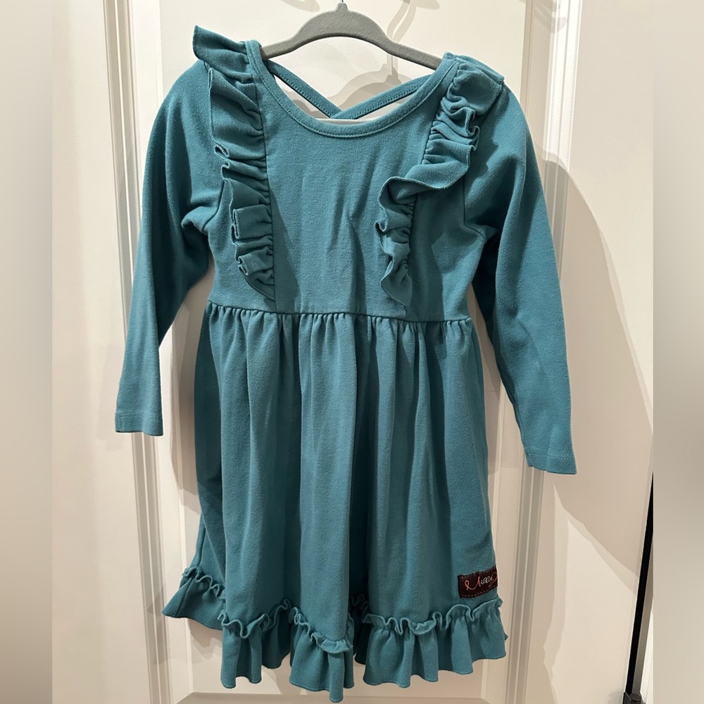 COPY - Millie Jay 2T Turquoise Dress